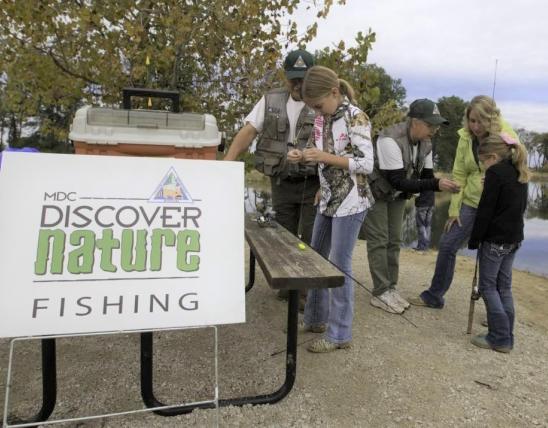Discover Nature fishing class