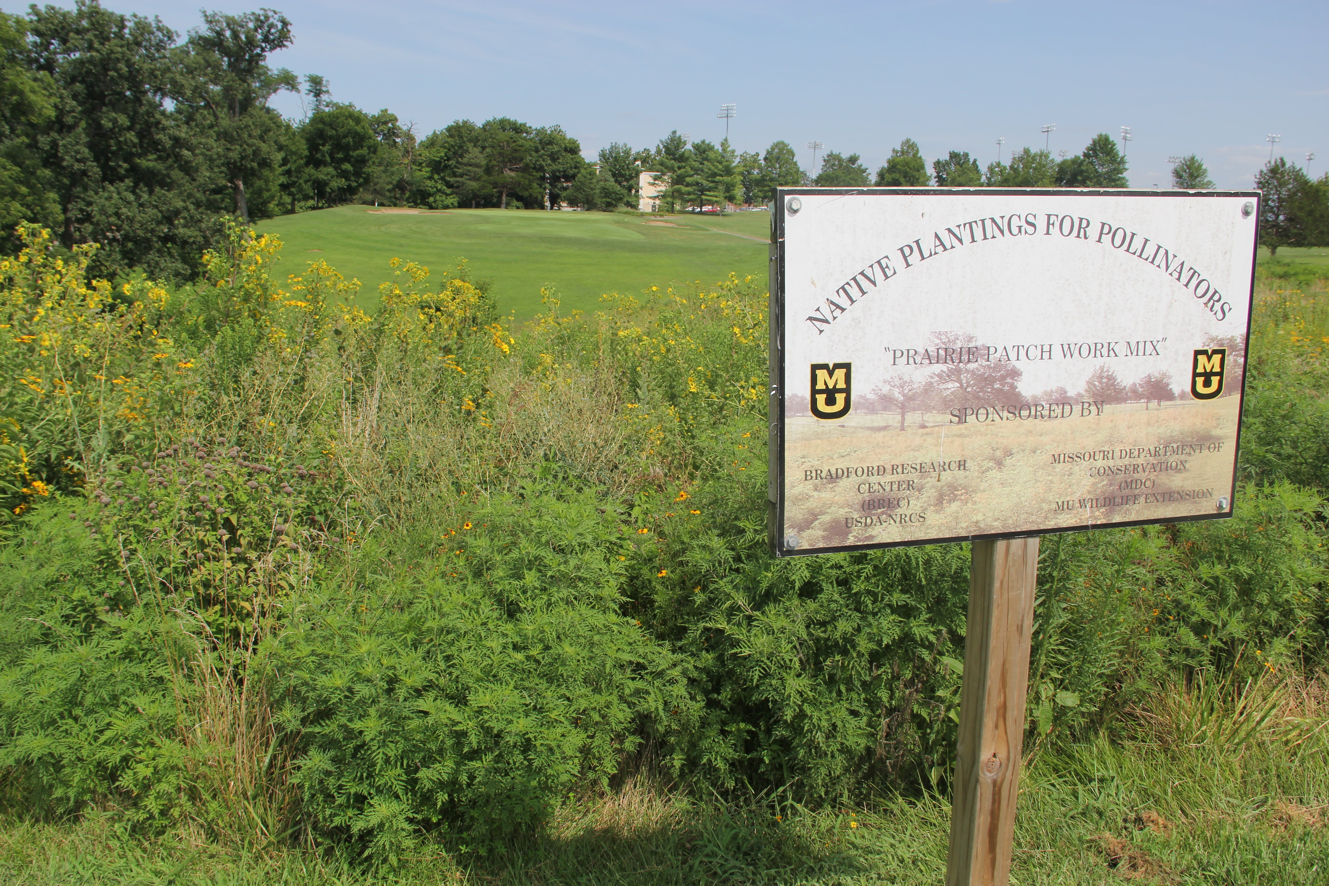 Sign at A.L. Gustin Golf Course