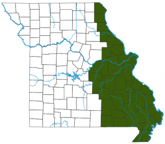 image of Black Crappie Distribution Map