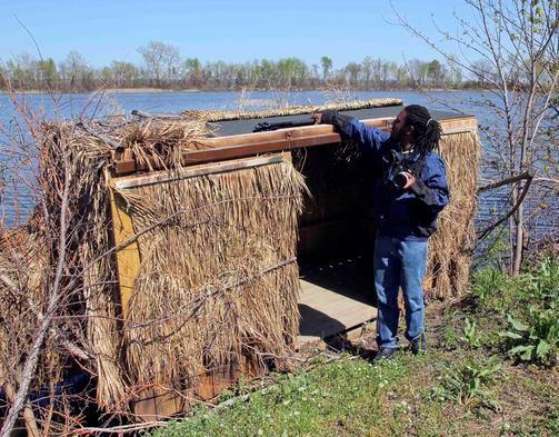 Waterfowl Blinds at Cooley Lake Conservation Area 
