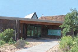 Entrance to the Shoal Creek Conservation Education Center