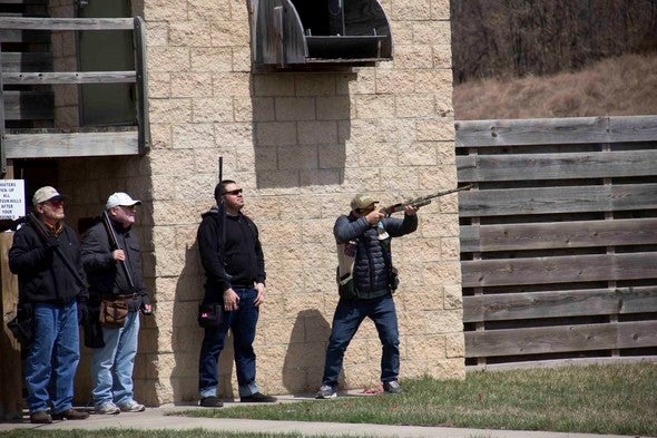 Men shoot at Lake City trap range