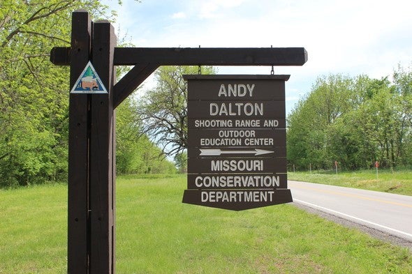 Dalton Shooting Range Sign