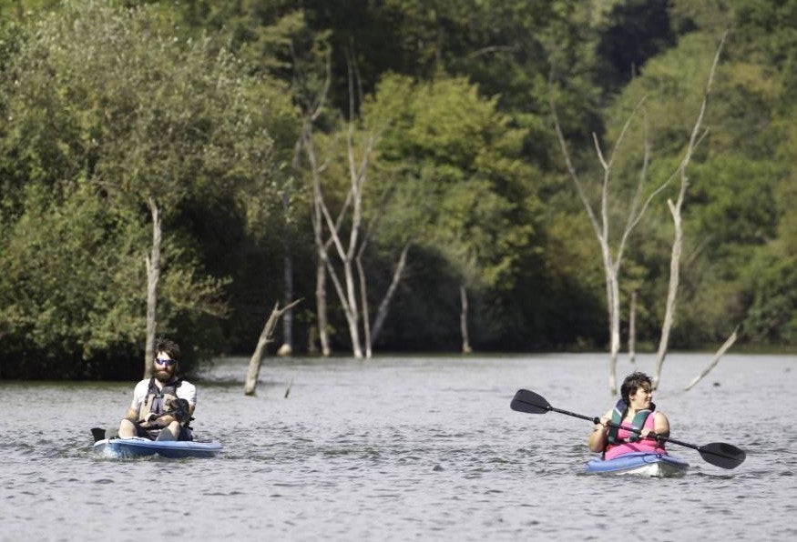 kayaking