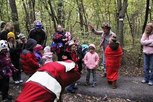 Spooky Nature Clue Trail hike