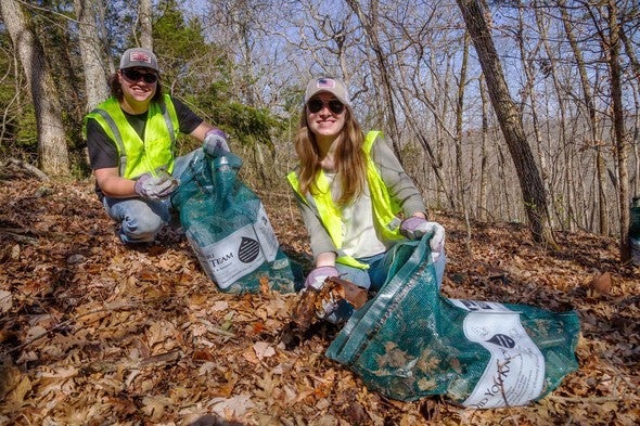 Stream team clean up