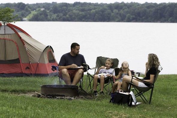 Family camping