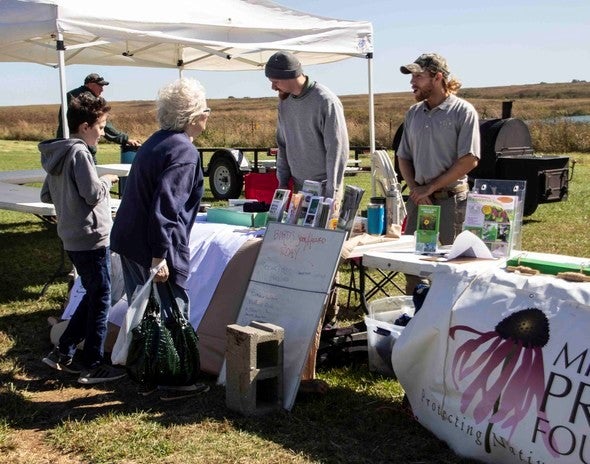Native prairie tour