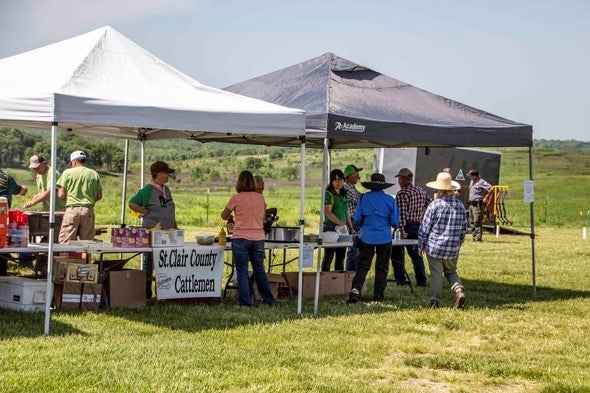 Prairie Day exhibits