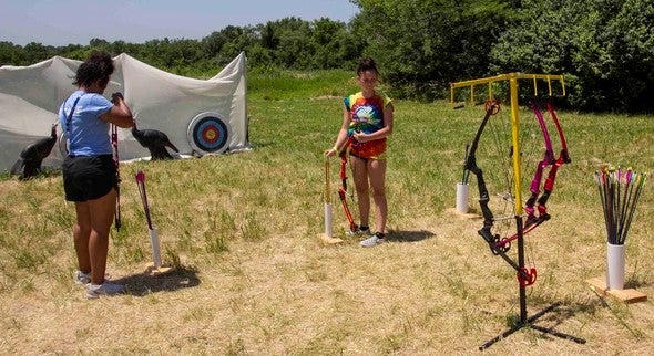 learning archery