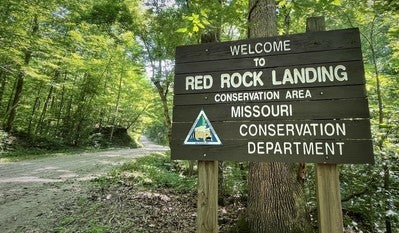 Red Rock Landing entrance sign