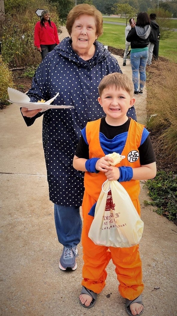 Guests at Cape Nature Center's Trek N' Treat 