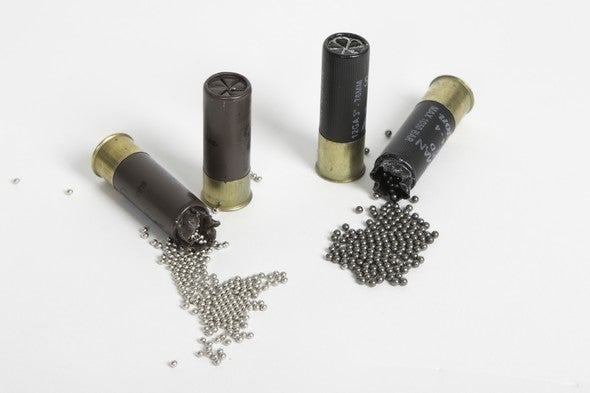 Four shotgun shells