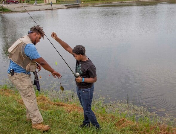 Fishing instruction