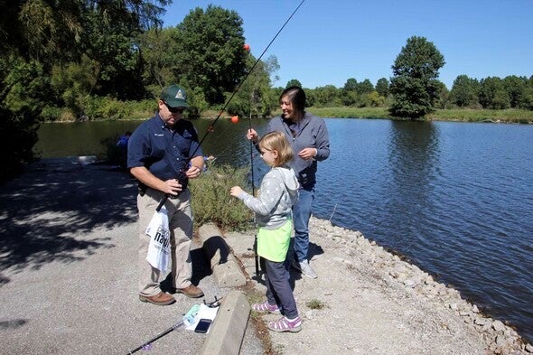 MDC fishing instruction