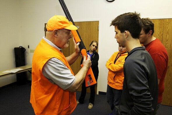 Firearms safety training