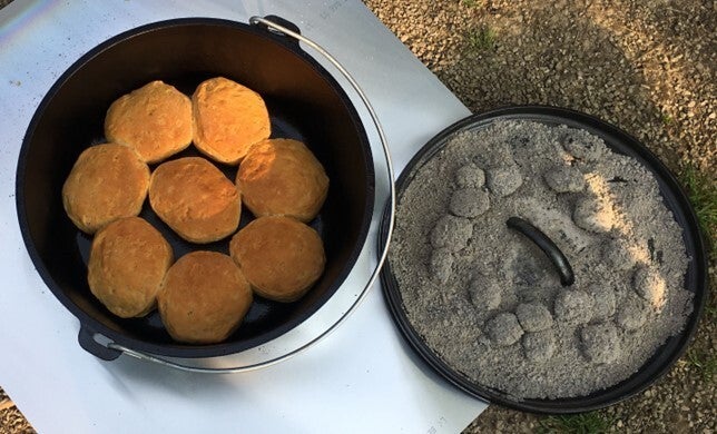 Dutch oven cooking 
