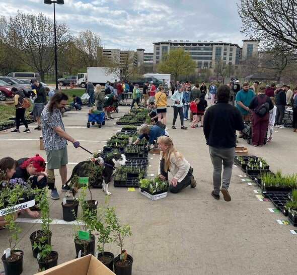 Plant sale in Kansas City