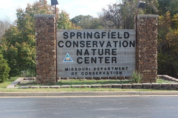 Springfield Nature Center sign
