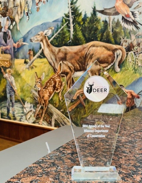 National Deer Association 2024 Agency of the Year award presented to MDC