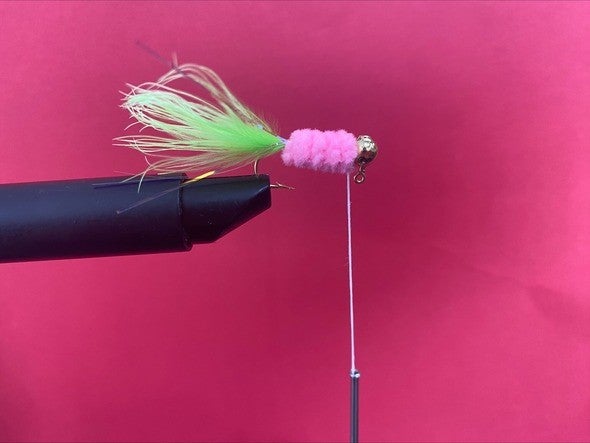 Crappie jig tying
