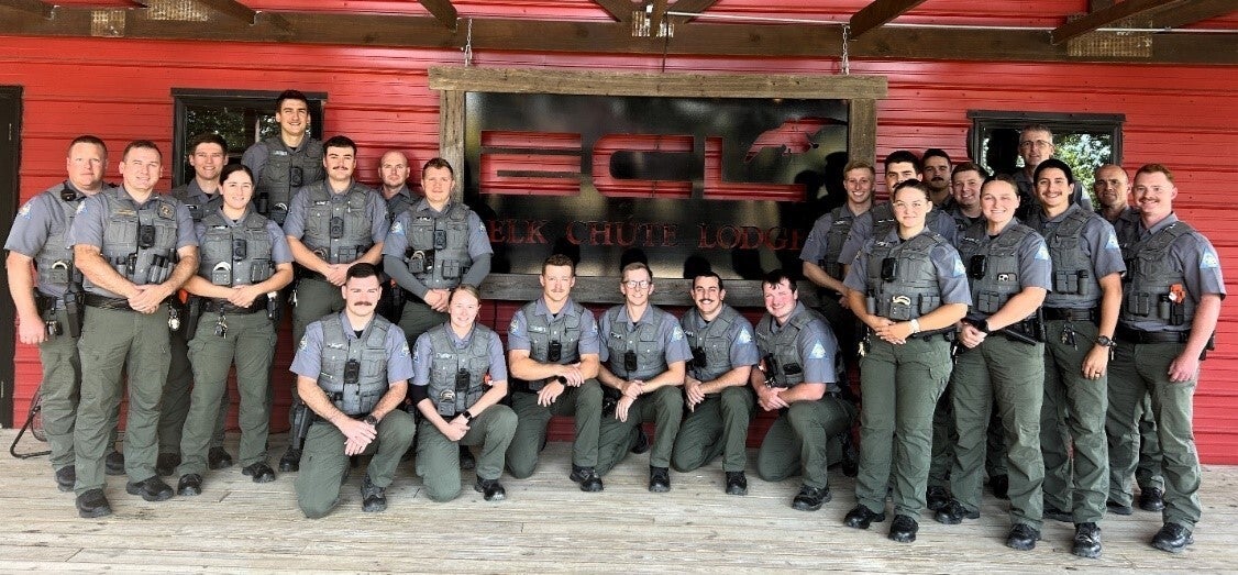 2025 agent trainees waterfowl school