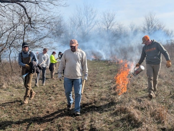 prescribed fire demonstration