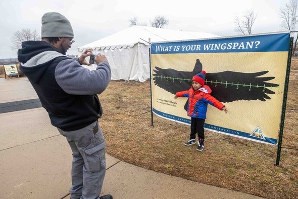 eagle wingspan banner