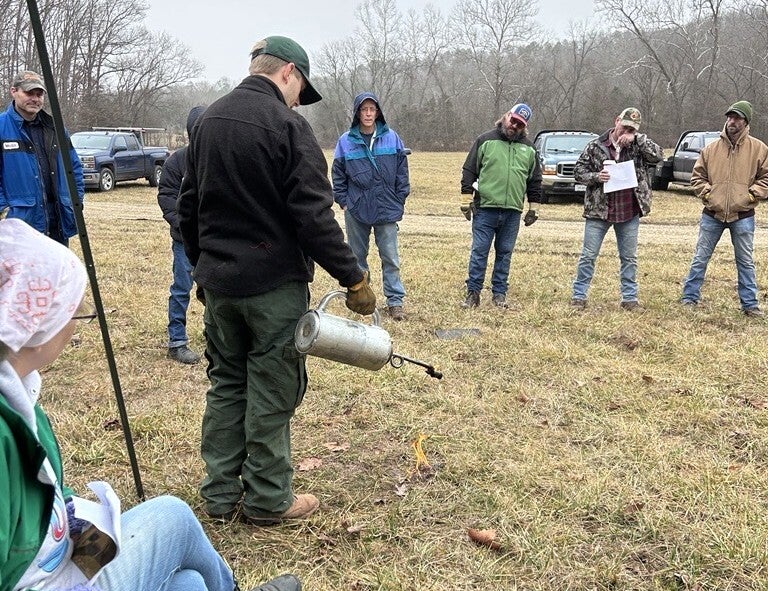 prescribed fire demonstration