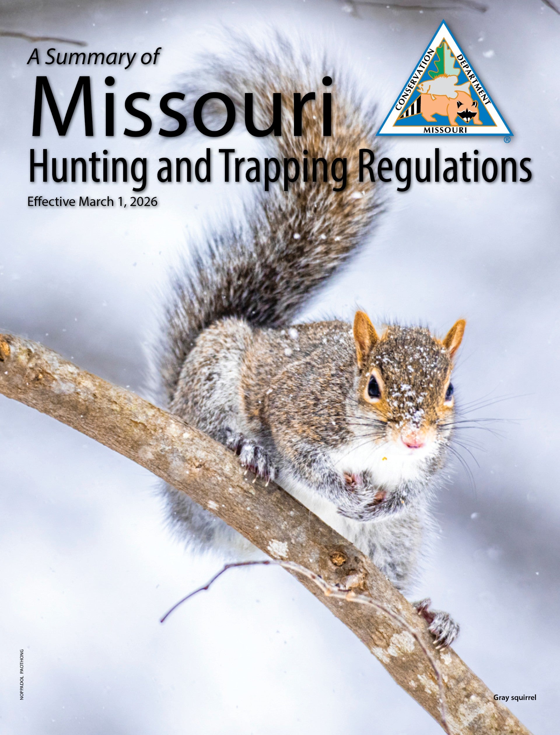 MDC Summary of Missouri Hunting and Trapping Regulations booklet cover