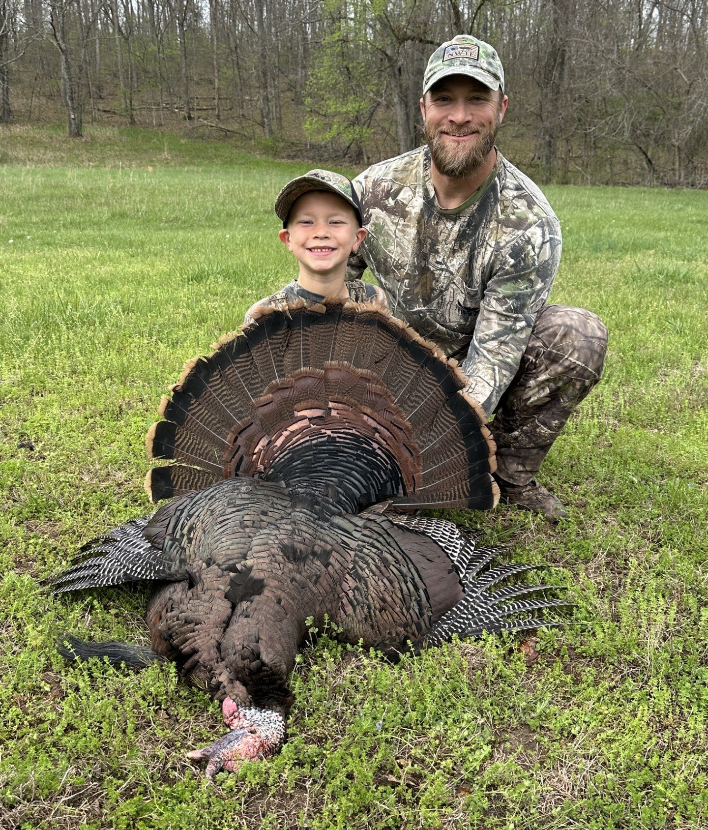 Bennett Schaning with dad