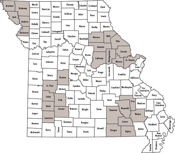 2026 CWD Mandatory Sampling Map