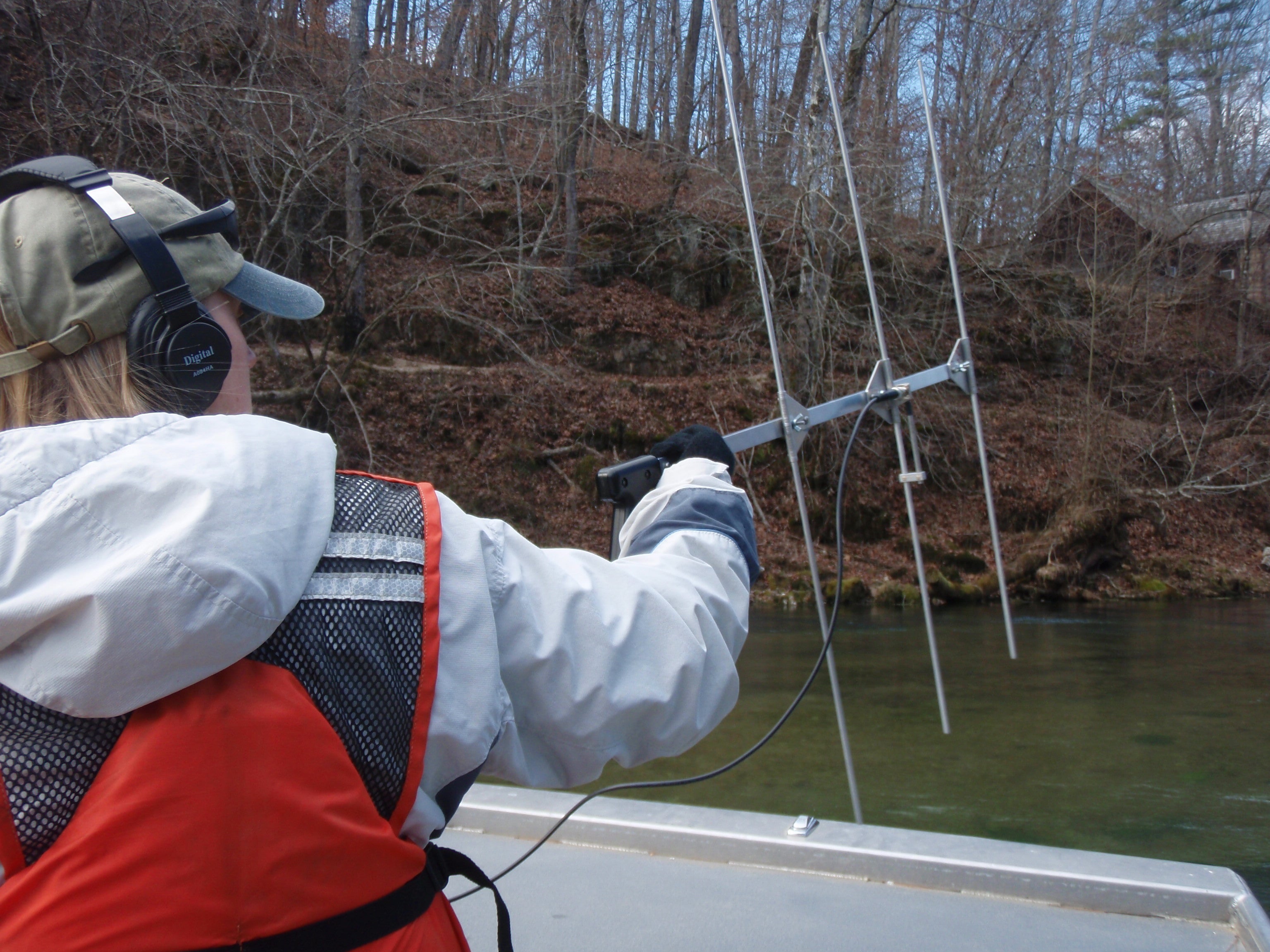 Fish Tracking with Radio Telemetry Equipment