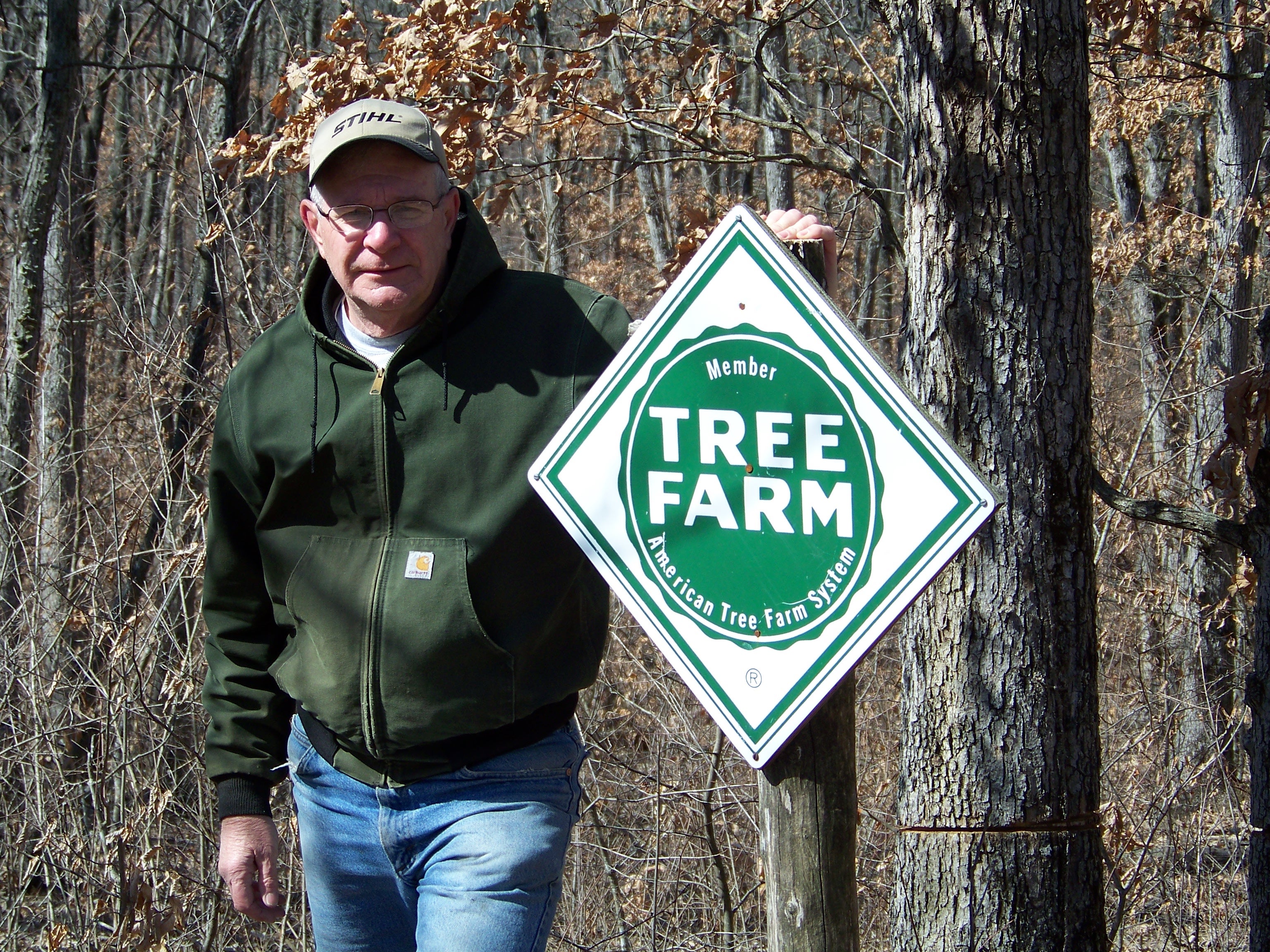 Tree Farmer of the Year Ed Keyser