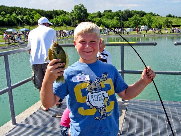 Boy Fishing