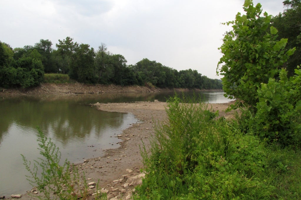 A stream at Possum Woods Conservation Area