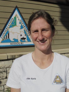 Julie Norris is the Private Lands Conservationist for Farmington area 