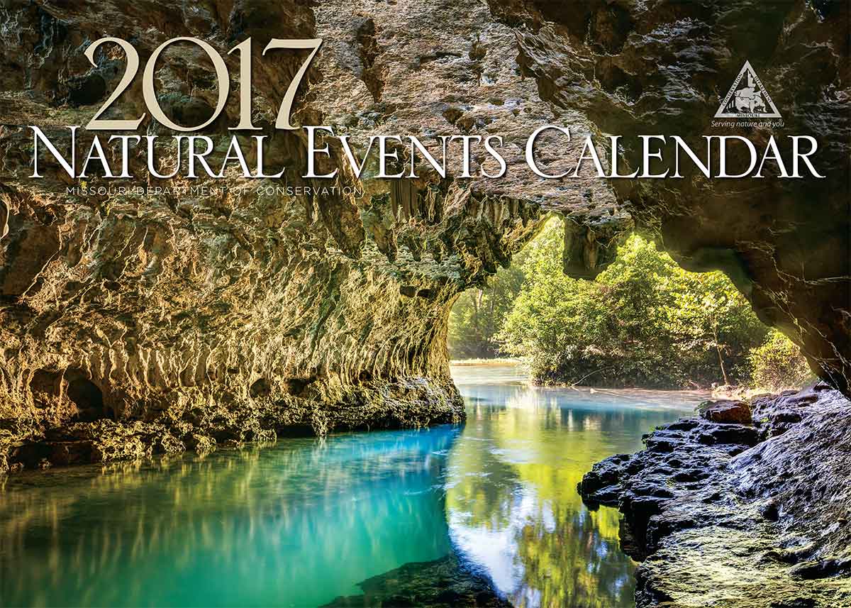 2017 Natural Events Calendar cover