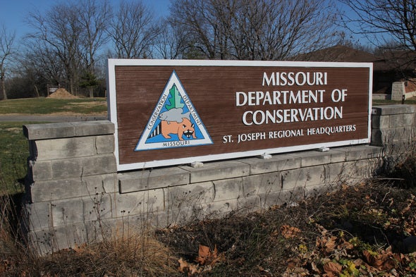 St. Joseph MDC Regional Headquarters sign. 