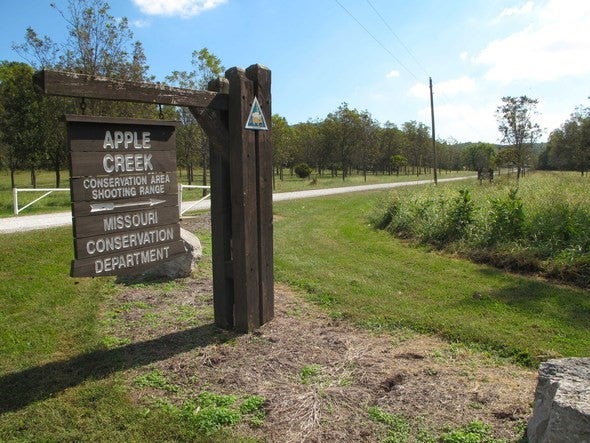 Apple Creek CA Sign