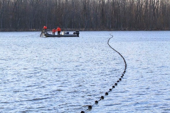 Asian Carp Removal at Creve Coeur Park Lake