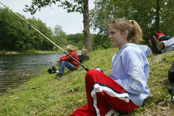 Bennett Spring Kids' Fishing Day