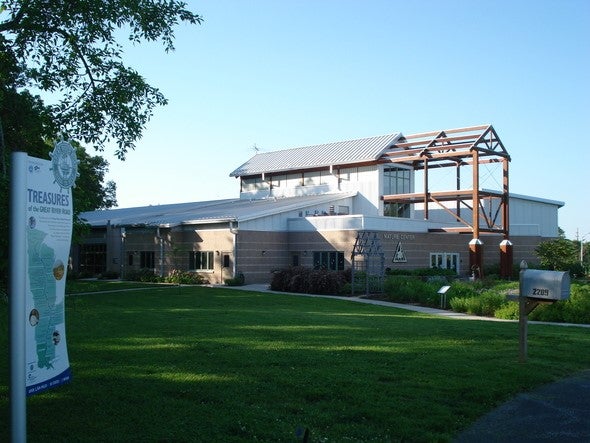 exterior view of Cape Girardeau Conservation Nature Center 