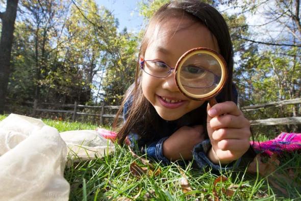 Child at Cape Nature Center