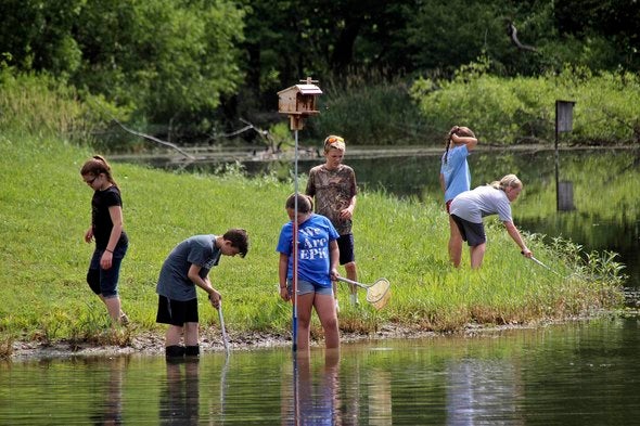 Discover Nature Schools Field Trip Fishing