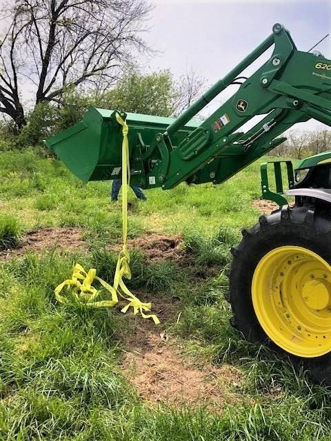 John Deere rotary mower