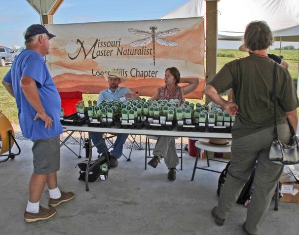 People taking part in the Missouri Master Naturalist training.
