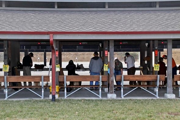 Shooters at Parma Woods Shooting Range 