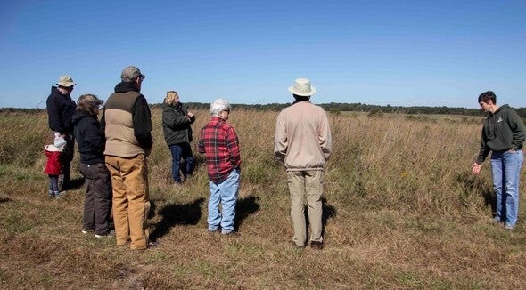 People Looking At Prairie