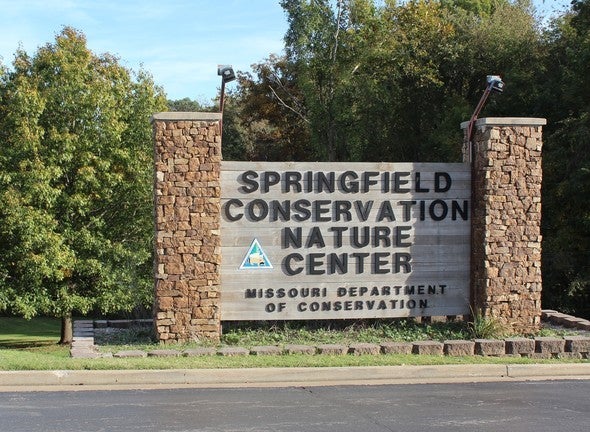 Springfield Nature Center Sign